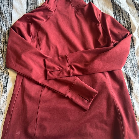 Women's Red Defined Jacket - Picture 8 of 9